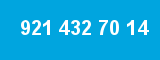921 432 70 14 921 432 70 14